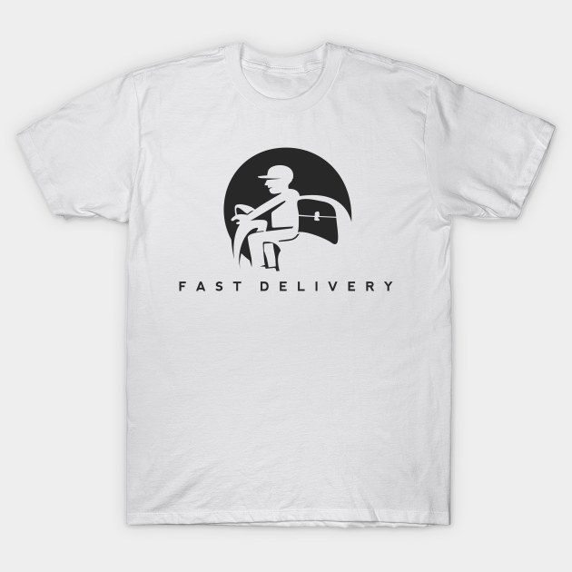 Fast Delivery Scooter TShirt TeePublic
